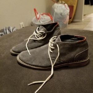 Mens grey dress shoes